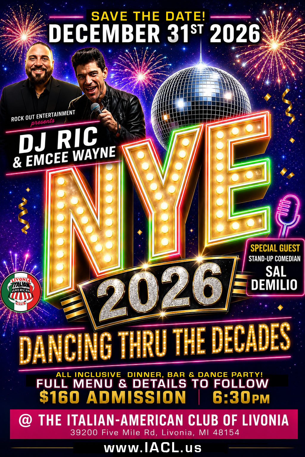 SAVE THE DATE NYE Flyer